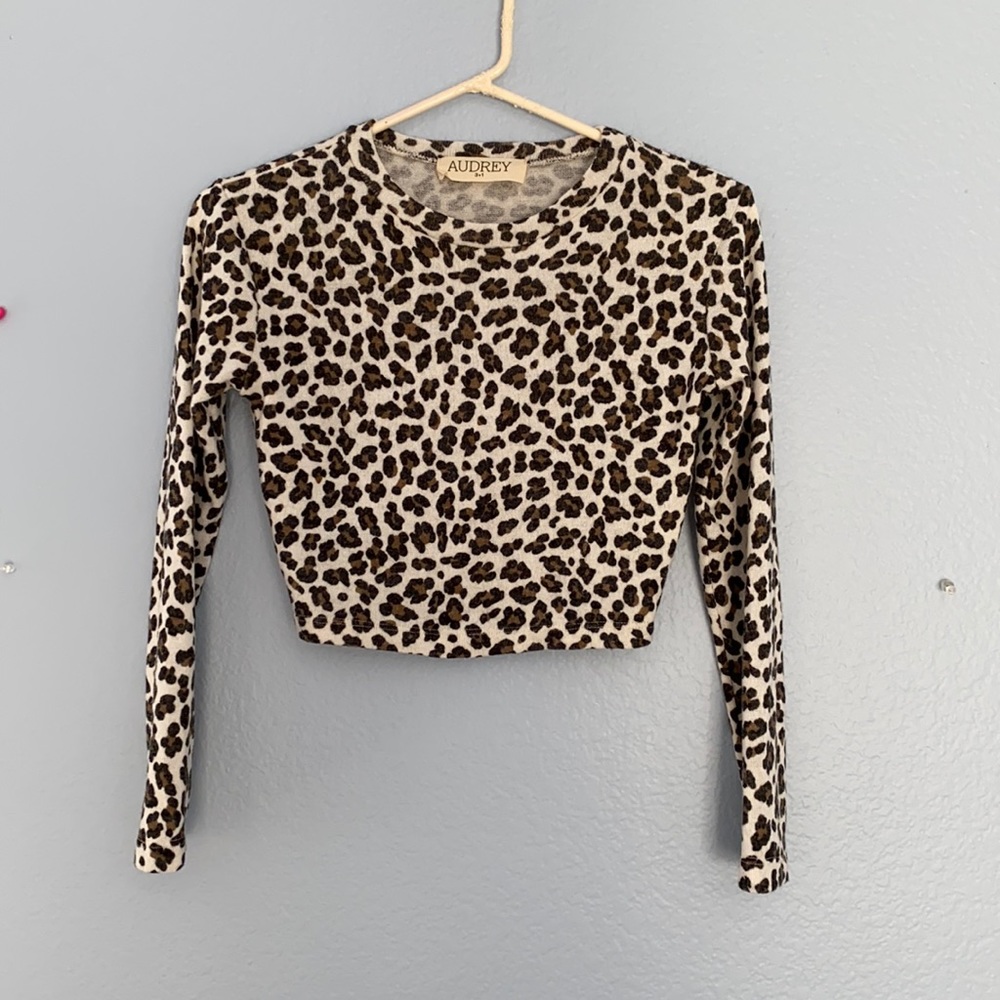 Cheetah print top